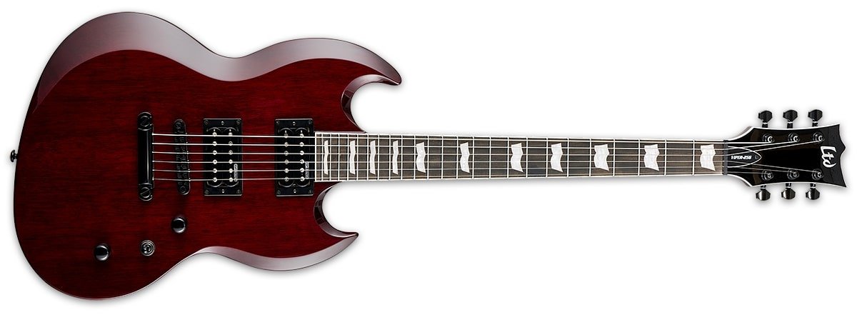 ESP LTD Viper Electric Guitar See Thru Black Cherry by B&J