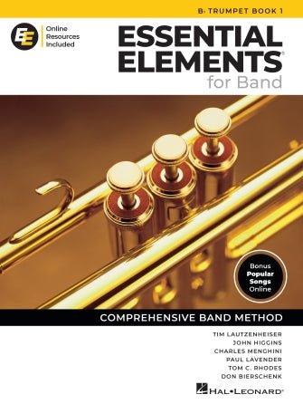 Essential Elements for Band – Bb Trumpet Book 1 with Online Resources by Hal Leonard
