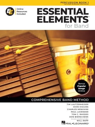 Essential Elements for Band – Percussion/Keyboard Percussion Book 1 Online Resources by Hal Leonard