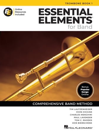 Essential Elements for Band – Trombone Book 1 with Online Resources by Hal Leonard