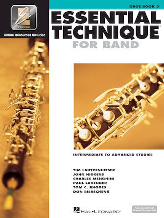Essential Technique for Band with EEi - Intermediate to Advanced Studies Oboe by Hal Leonard