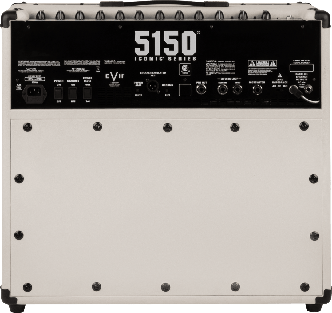 EVH 5150® Iconic® Series 40W 1x12 Combo, Ivory by FMIC
