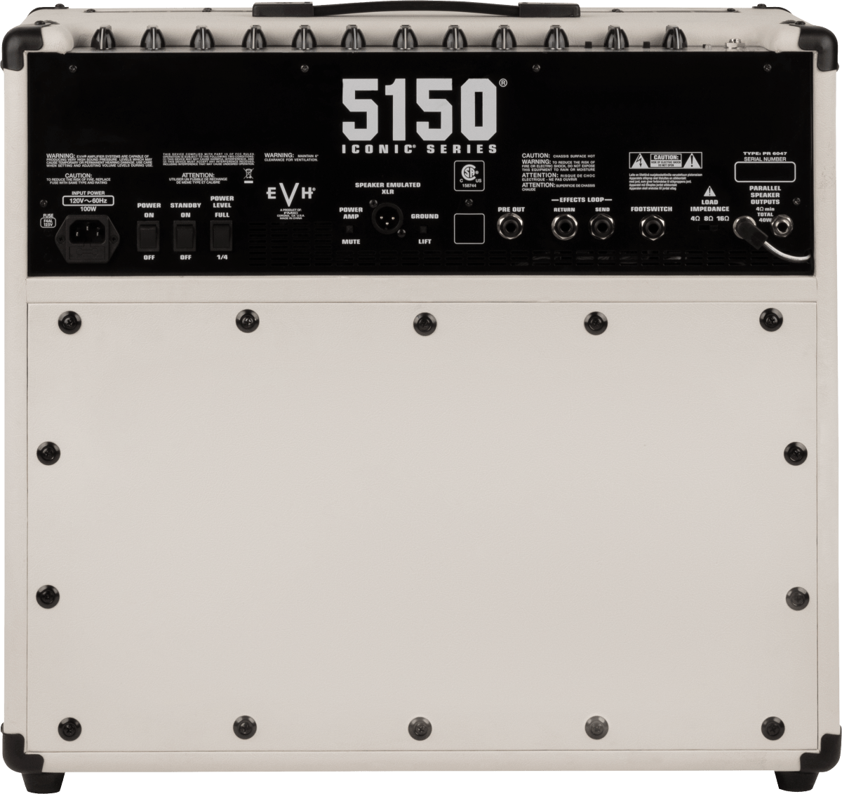 EVH 5150® Iconic® Series 40W 1x12 Combo, Ivory by FMIC