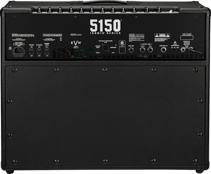 EVH 5150® Iconic® Series 60W 2X12 Combo, Black, 120V by FMIC