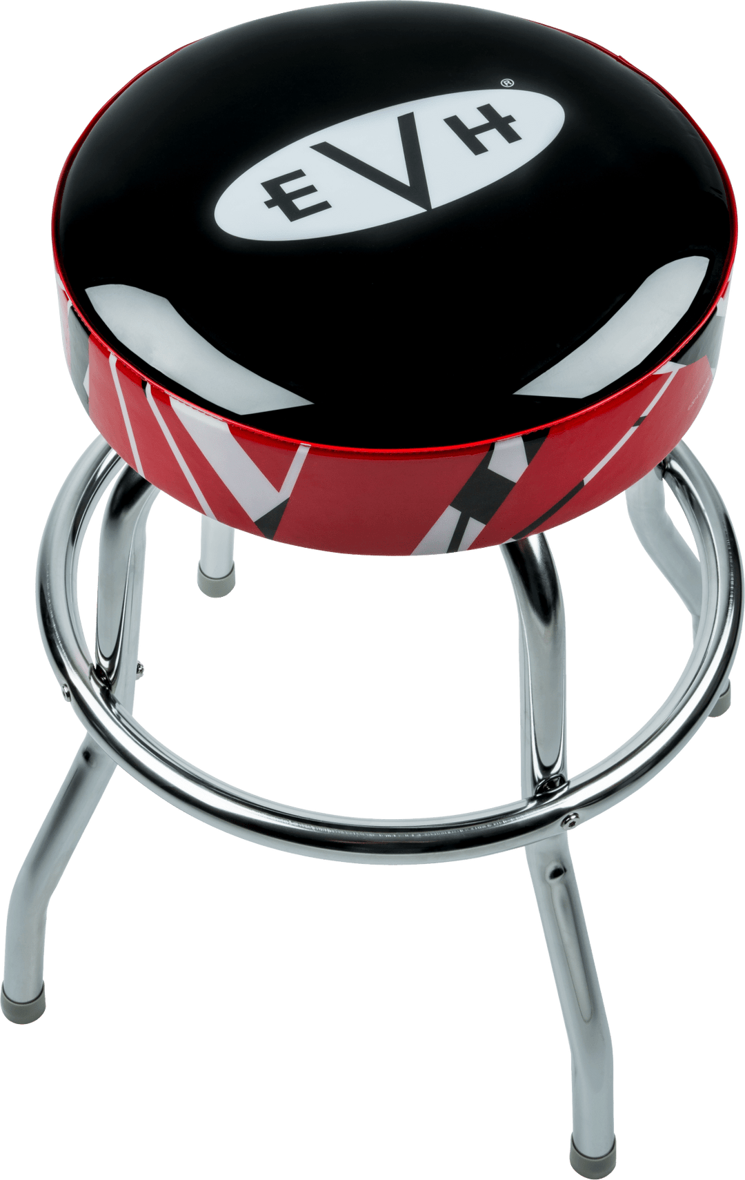 EVH™ Logo Barstool with Striped Trim, 24" by FMIC
