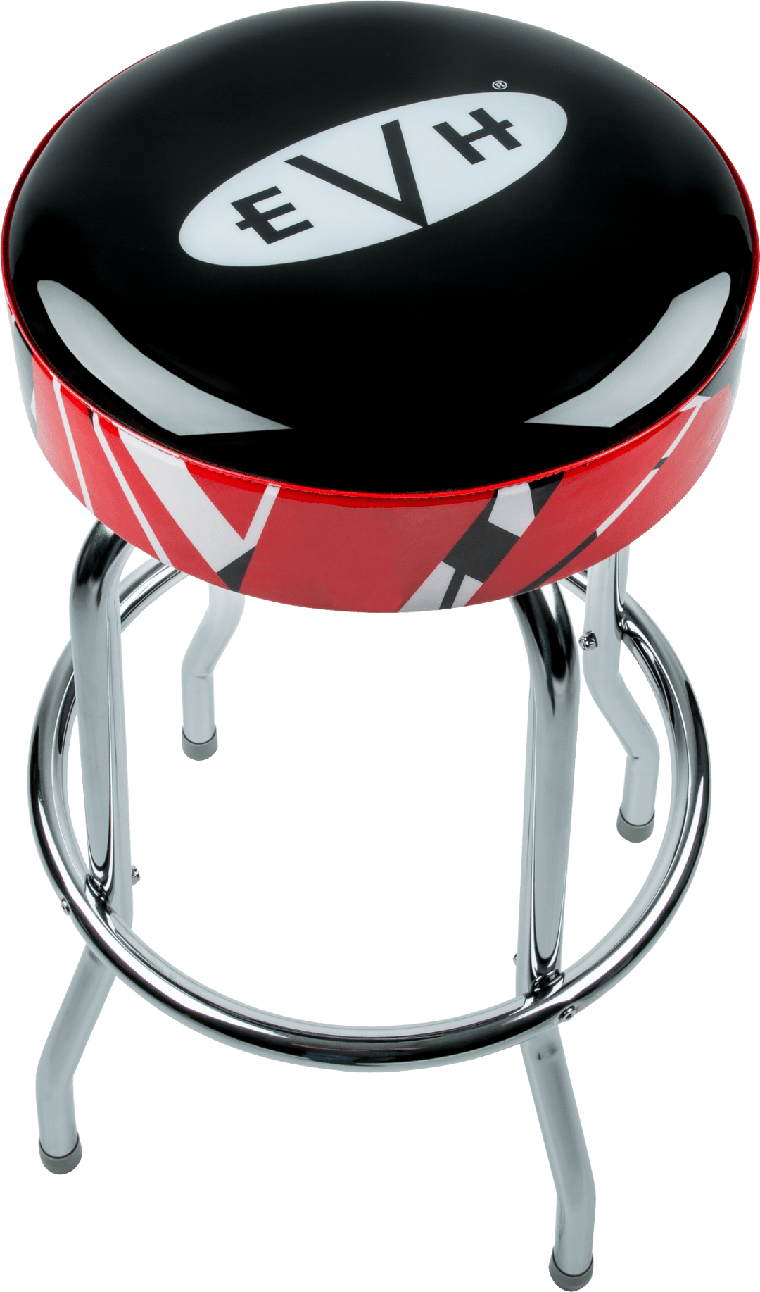 EVH™ Logo Barstool with Striped Trim, 30" by FMIC
