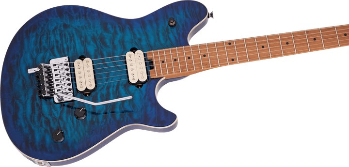 EVH Wolfgang® Special QM, Baked Maple Fingerboard, Chlorine Burst by FMIC