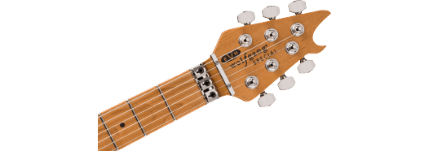 EVH Wolfgang® Special QM, Baked Maple Fingerboard, Tiger Eye Glow by FMIC