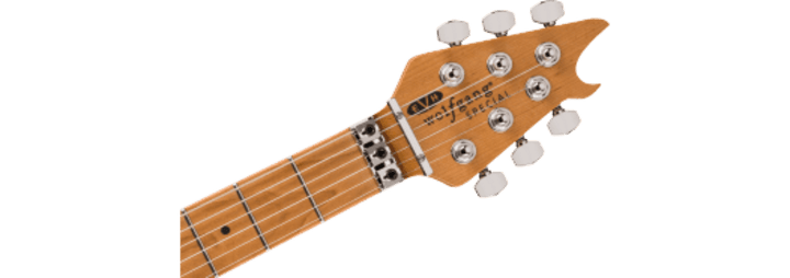 EVH Wolfgang® Special QM, Baked Maple Fingerboard, Tiger Eye Glow by FMIC