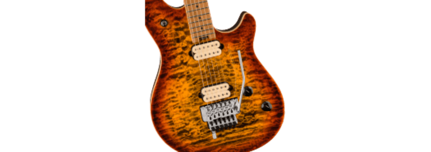 EVH Wolfgang® Special QM, Baked Maple Fingerboard, Tiger Eye Glow by FMIC