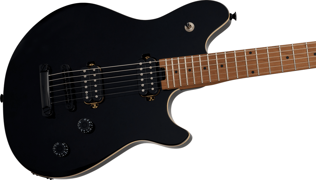 EVH Wolfgang Standard T.O.M., Baked Maple Fingerboard, Gloss Black by FMIC