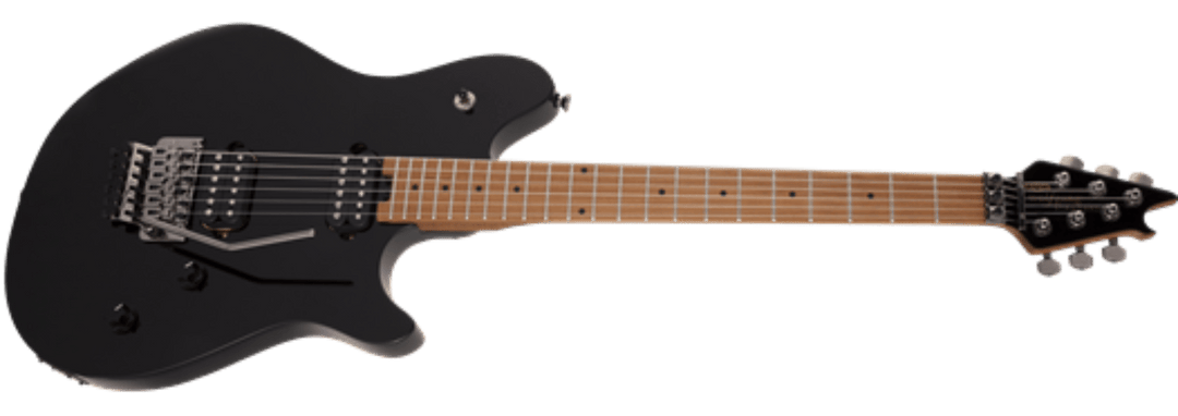 EVH Wolfgang® WG Standard, Baked Maple Fingerboard, Gloss Black by FMIC