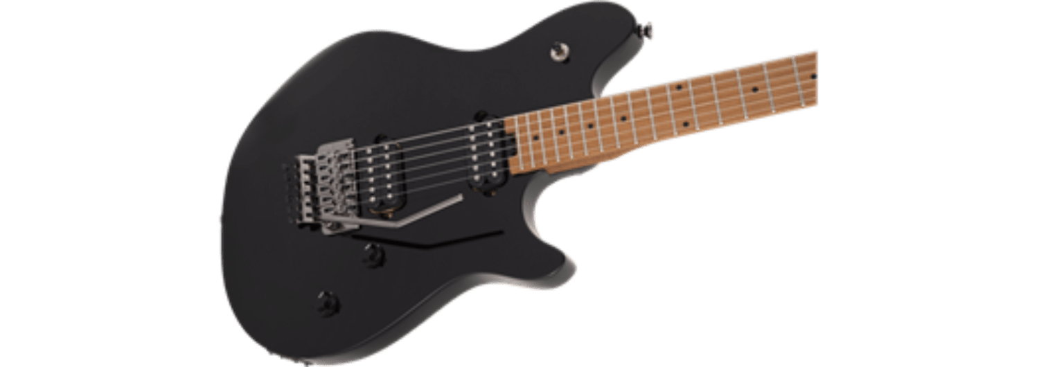 EVH Wolfgang® WG Standard, Baked Maple Fingerboard, Gloss Black by FMIC