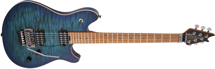 EVH Wolfgang® WG Standard QM, Baked Maple Fingerboard, Chlorine Burst by FMIC