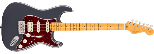 Fender American Professional Classic Stratocaster® HSS, Maple Fingerboard, Faded Black by FMIC