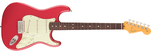 Fender American Professional Classic Stratocaster®, Rosewood Fingerboard, Faded Dakota Red by FMIC