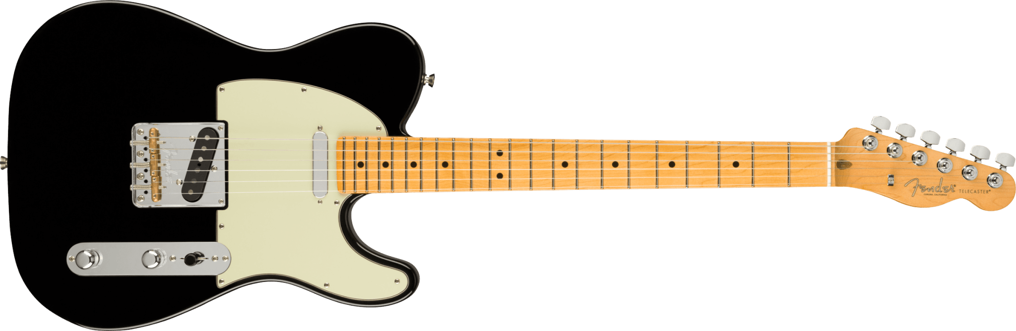 Fender American Professional II Telecaster®, Maple Fingerboard, Black by FMIC