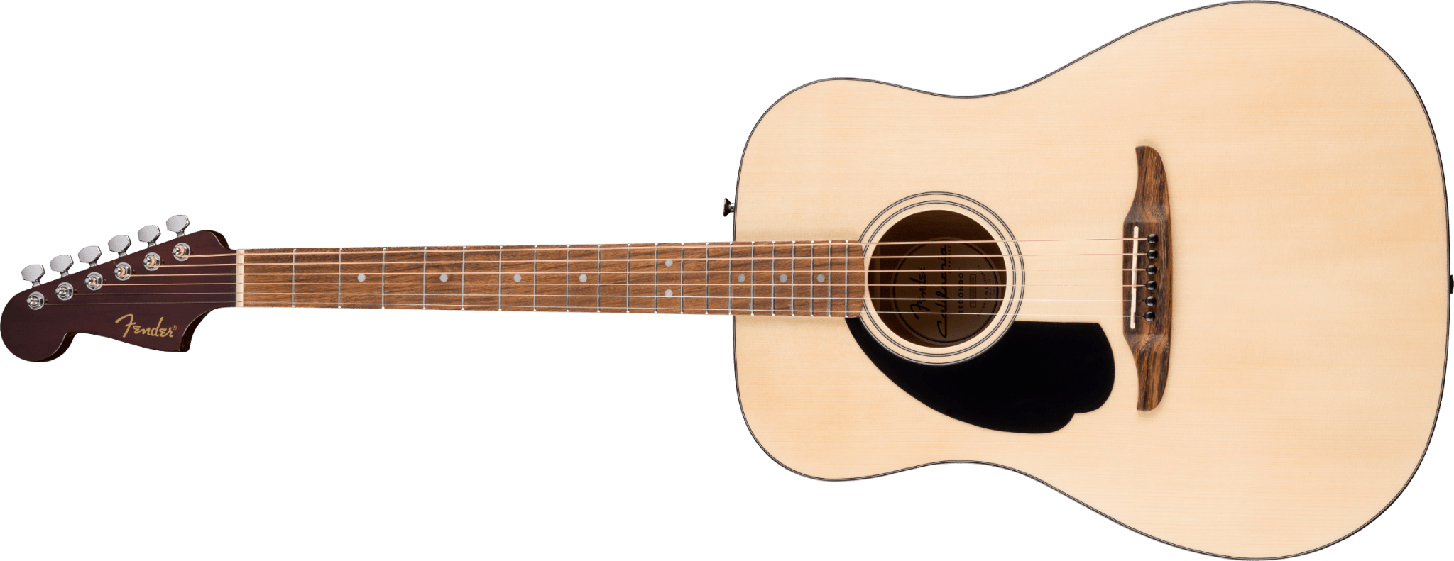 Fender California Standard Redondo™ Left - Handed, Spruce Top, Black Pickguard, Natural by FMIC