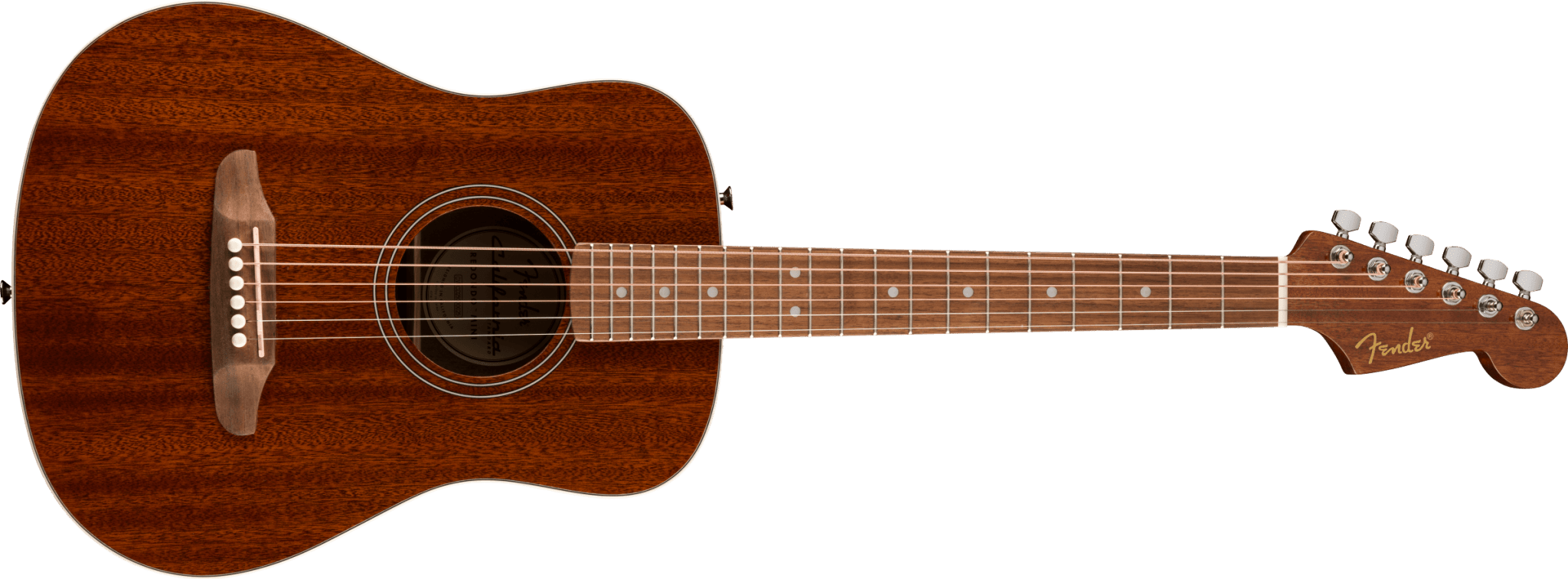 Fender California Standard Redondo™ Mini with Bag, Sapele Top, Natural Sapele by FMIC