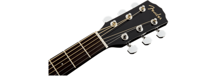 Fender CC - 60SCE Concert, Walnut Fingerboard, Black by FMIC