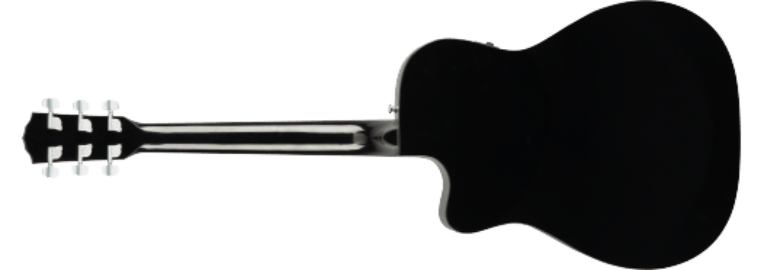 Fender CC - 60SCE Concert, Walnut Fingerboard, Black by FMIC