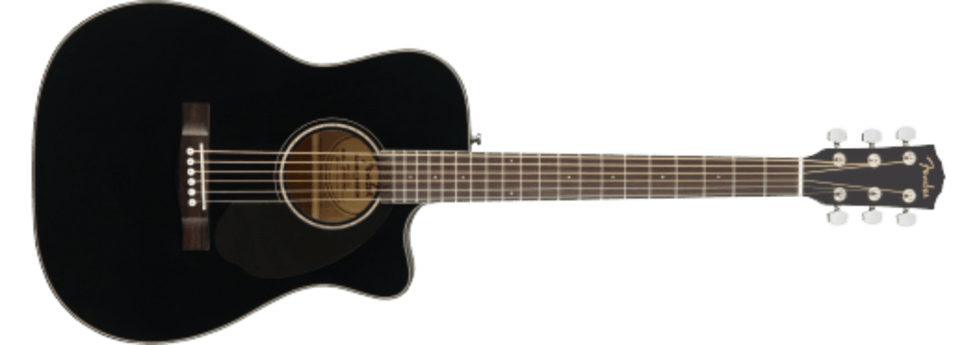 Fender CC - 60SCE Concert, Walnut Fingerboard, Black by FMIC