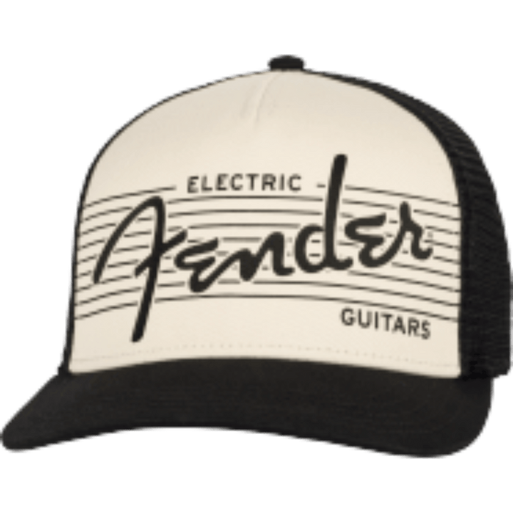 Fender® Electric Hat Black/Cream One Size by FMIC