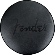 Fender® Embossed Black Logo Barstool, Black/Black, 30" by FMIC