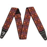 Fender Festival Strap, Red Mosaic, 2" by FMIC