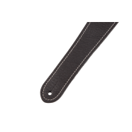 Fender® Monogrammed Leather Strap, Black, 2" by FMIC