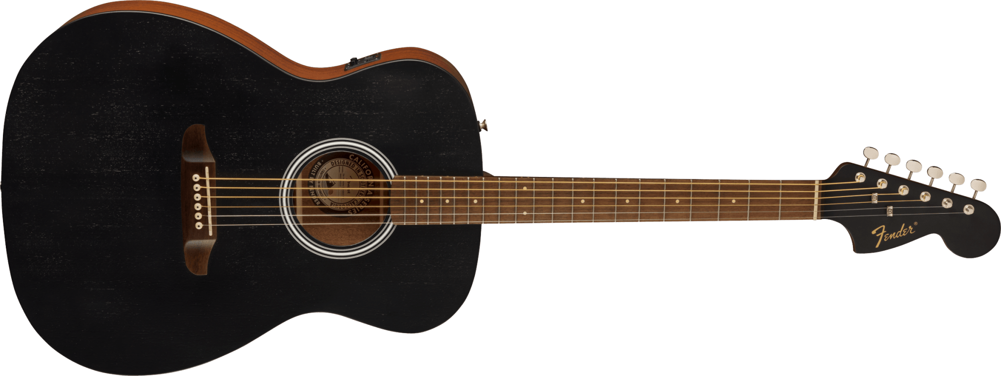 Fender Monterey Standard, Walnut Fingerboard, Black Top by FMIC