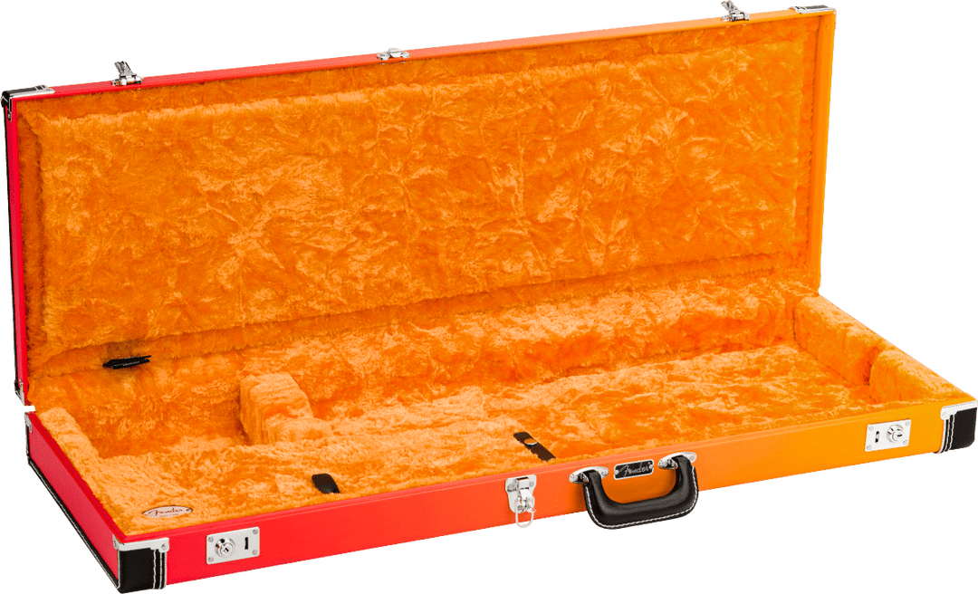 Fender Ombre Case, Tequila Sunrise by FMIC