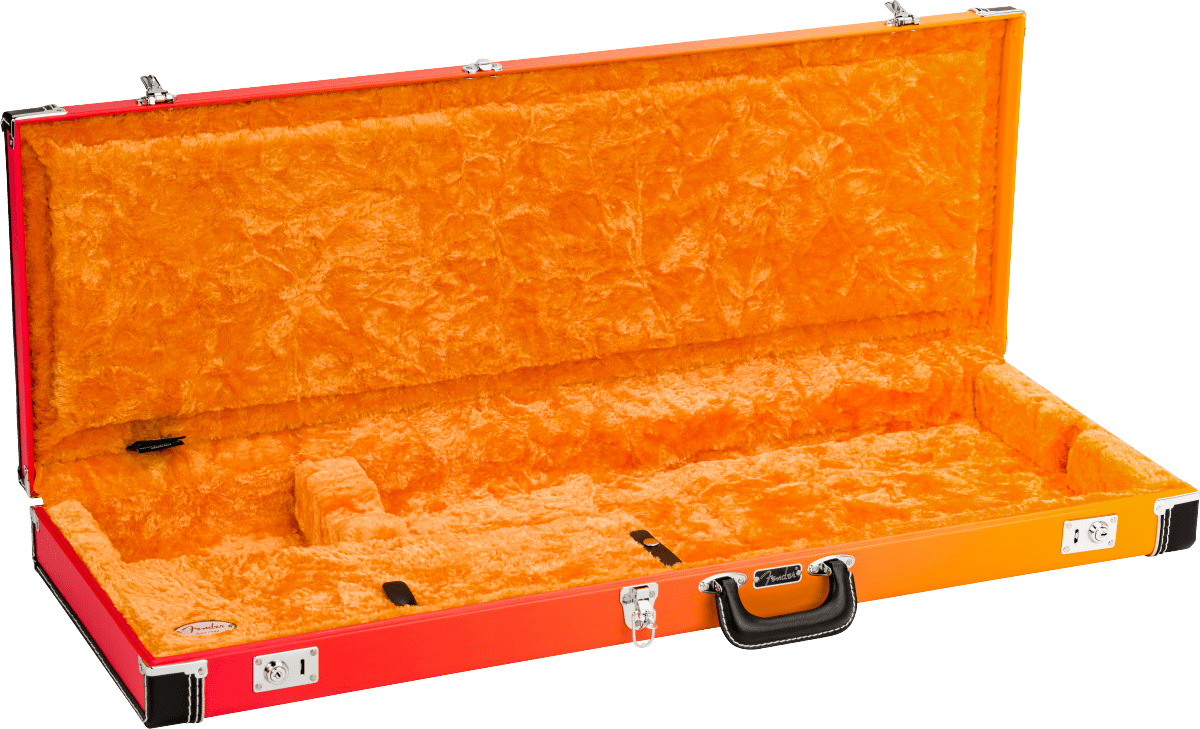 Fender Ombre Case, Tequila Sunrise by FMIC