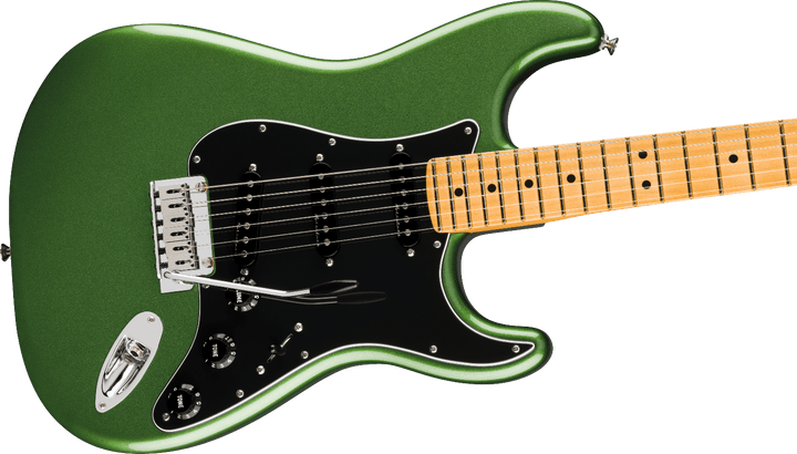 Fender Player II Modified Stratocaster, Maple Fingerboard, Harvest Green Metallic by FMIC