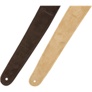 Fender® Reversible Suede Strap, Brown/Tan, 2" by FMIC