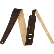 Fender® Reversible Suede Strap, Brown/Tan, 2" by FMIC