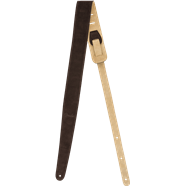 Fender® Reversible Suede Strap, Brown/Tan, 2" by FMIC