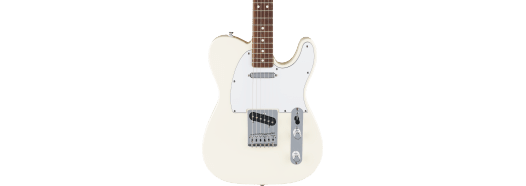 Fender Standard Telecaster®, Laurel Fingerboard, White Pickguard, Olympic White by FMIC