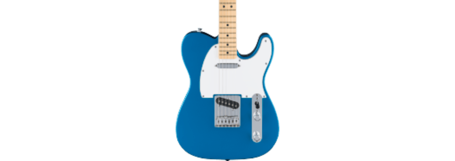 Fender Standard Telecaster®, Maple Fingerboard, White Pickguard, Aqua Marine Metallic by FMIC
