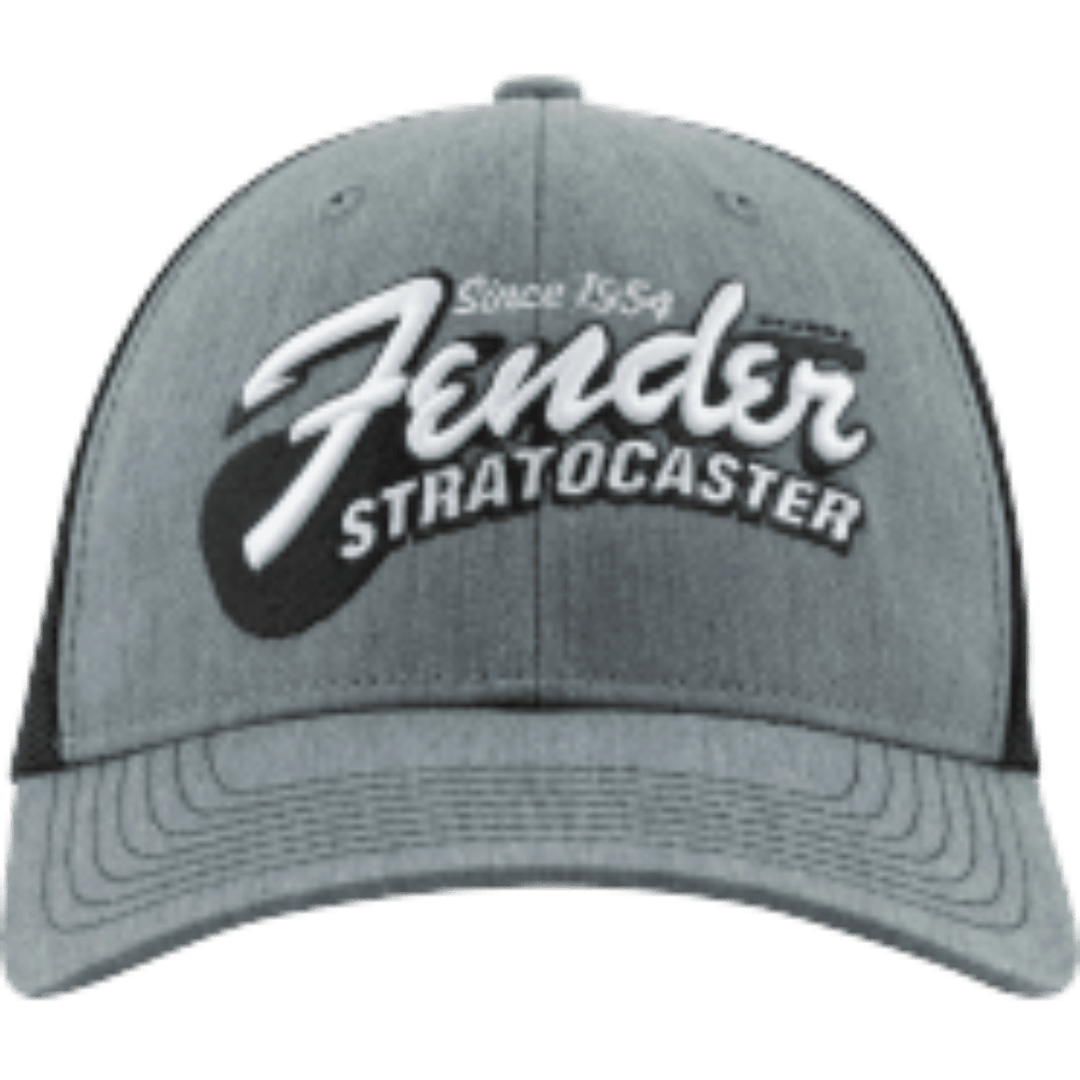 Fender® Stratocaster™ Guitar Hat, Heather Gray by FMIC