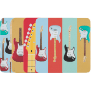 Fender® Stratocaster™ Modern Design Coaster Set by FMIC