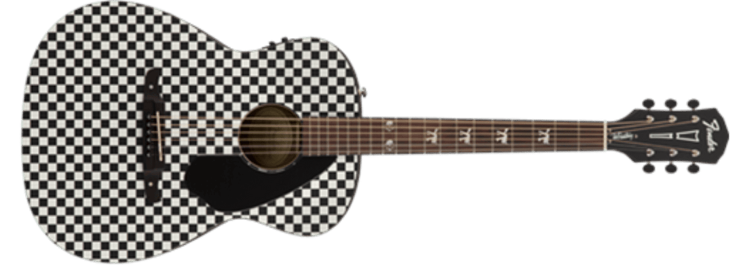 Fender Tim Armstrong Hellcat, Walnut Fingerboard, Checkerboard by FMIC