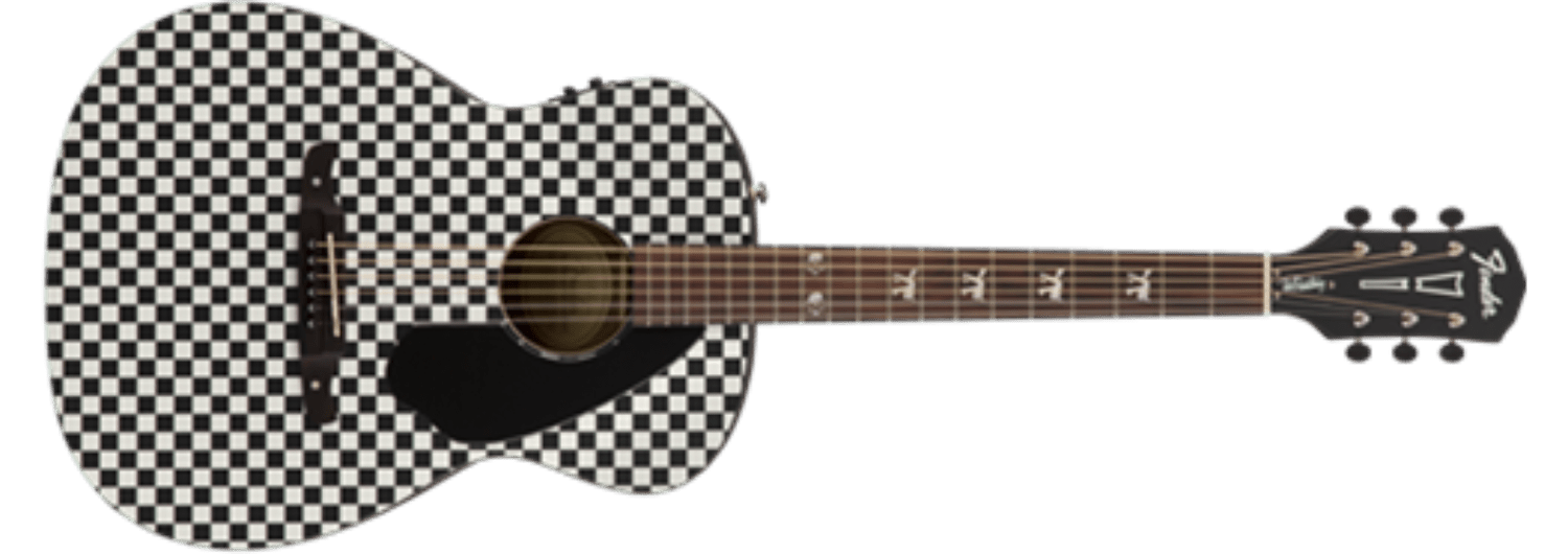 Fender Tim Armstrong Hellcat, Walnut Fingerboard, Checkerboard by FMIC