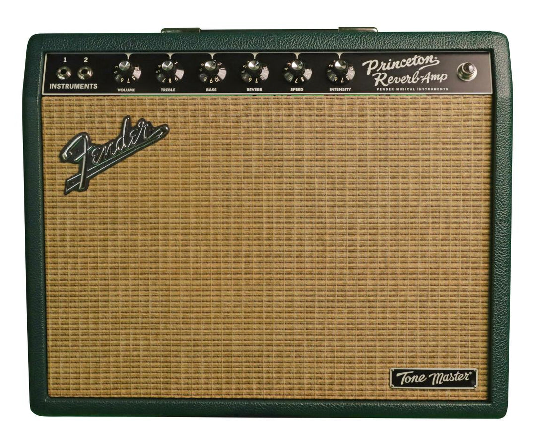 Fender Tone Master Princeton Reverb British Racing Green w/ Bassman Grille Cloth by Fender