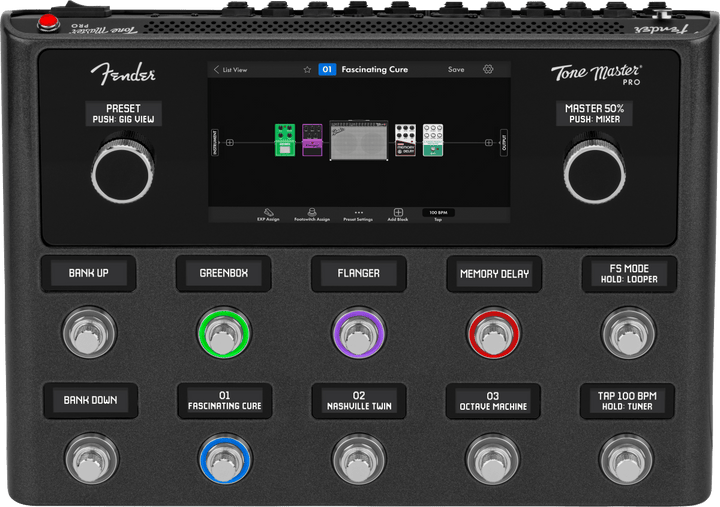 Fender Tone Master® Pro Multi - effects Guitar Workstation by FMIC