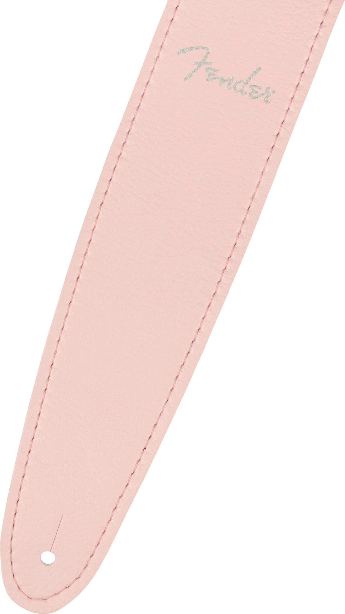 Fender Vegan Leather Strap, Shell Pink, 2.5", Microfiber by FMIC