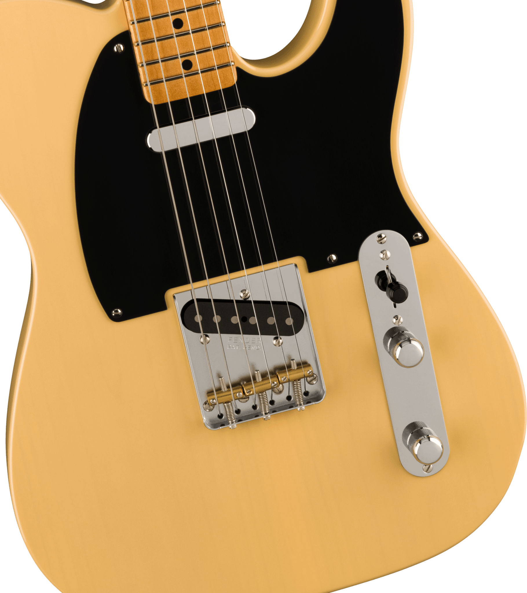 Fender Vintera® II '50s Nocaster®, Maple Fingerboard, Blackguard Blonde by FMIC
