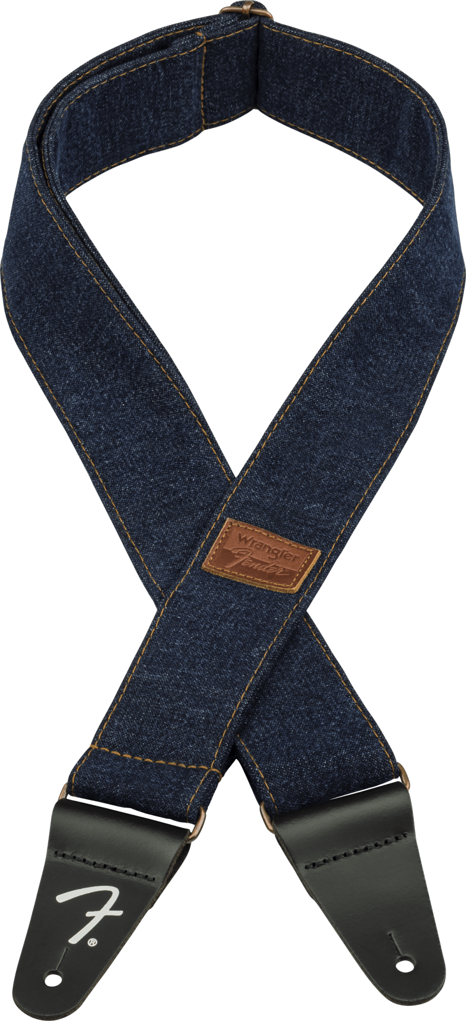 Fender® x Wrangler® Denim Strap, Dark Indigo by FMIC