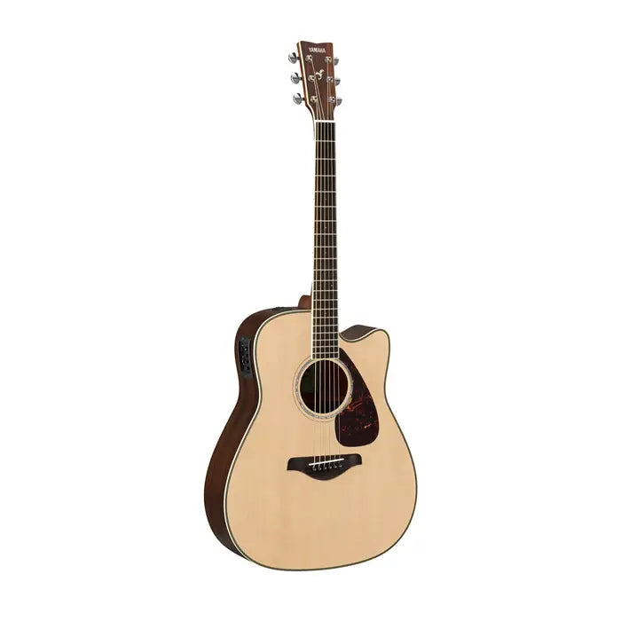 Yamaha FGX830C Acoustic/Electric Guitar with Solid Sitka Spruce Top & Rosewood Body