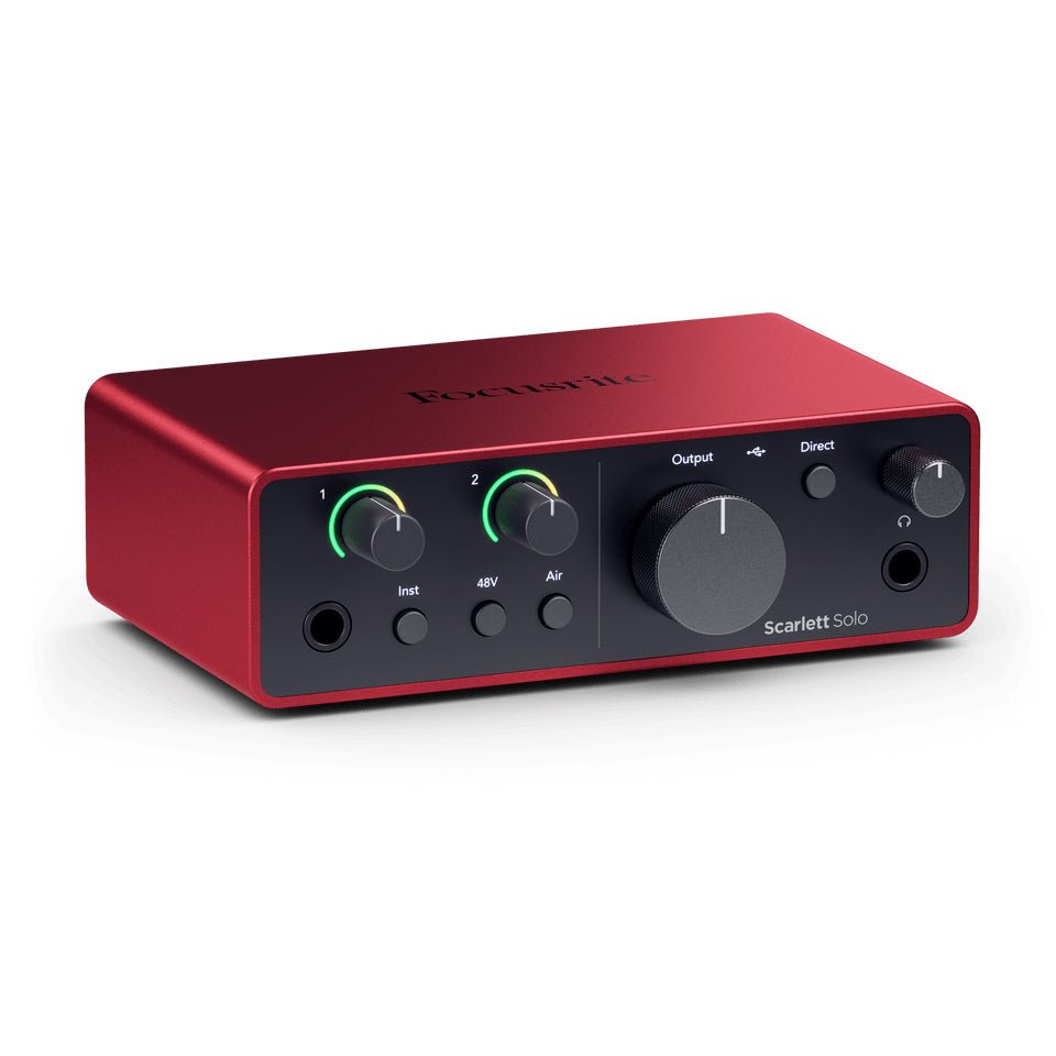Focusrite Scarlett Solo 4th Gen by Erikson Audio